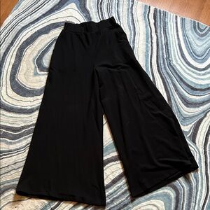 Umgee Black Wide-Leg Women's Pants